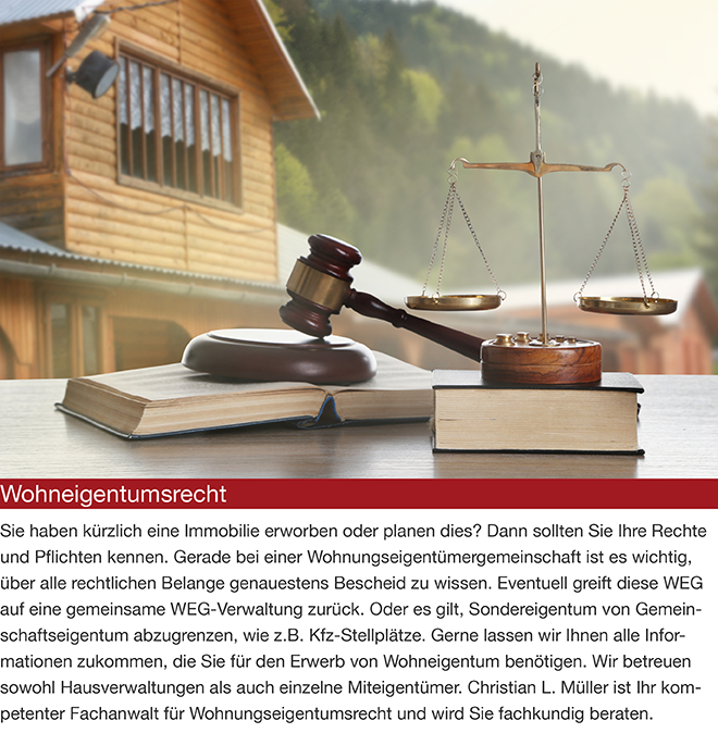Rechtsanwalt Wohneigentumsrecht 14612, 14621 Falkensee